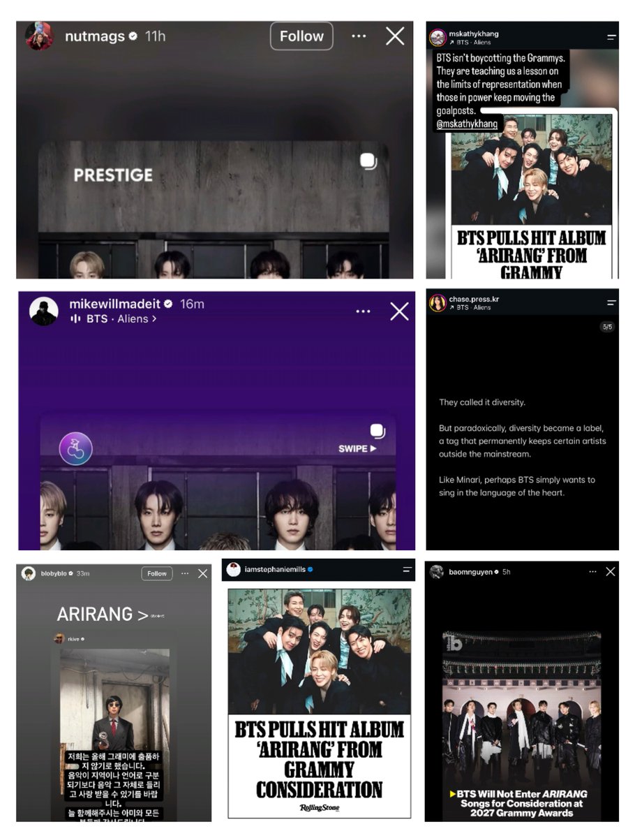 hereuarekv's tweet photo. list musisi, producer, direktur film, jurnalis, author yg dukung bts:

1. tablo jadi yg pertama beri dukungan penuh ke bts
2. mike will made-it sebagai salah satu produser lagu 'aliens' dukung bts
3. maggie kang director kpdh dukung bts
4. bao nguyen director film documenter bts juga dukung
5. stephanie mills legendaris r&b pemenang grammy juga dukung bts
6. kathy kang seorang author & aktivis keadilan juga dukung bts
7. chase kang seorang jurnalis rollingstone juga bersuara ttg bts
8. lea salonga tentu beri dukungan ke bts

tapi masih ga ada tuh idol korea yg beri dukungan ke bangtan padahal udh 24 jam 😏