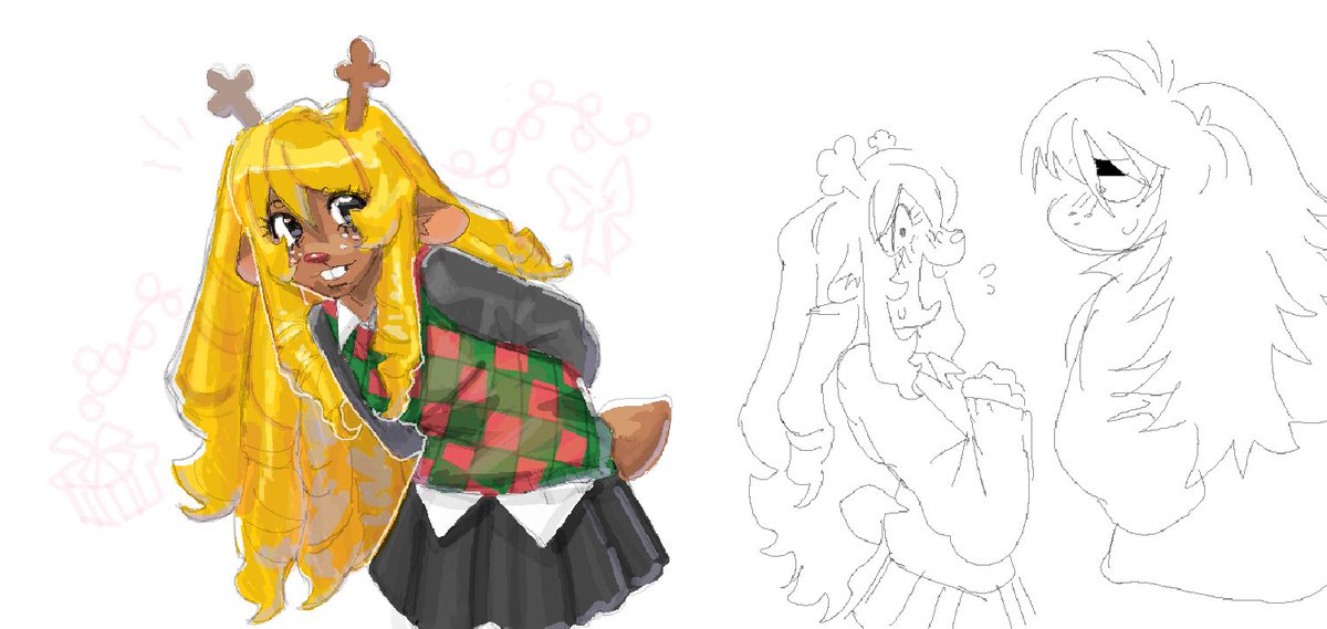HeyM0MO's tweet photo. noelle doodles https://t.co/0ZYFX9ZPcv