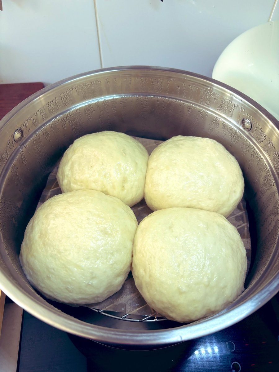 HY198964's tweet photo. 为了吃大馒头，把我的铁锅炖给翻出来了，有感觉不😋，好喜欢我的做饭家伙事。 https://t.co/cRGDx2poiU