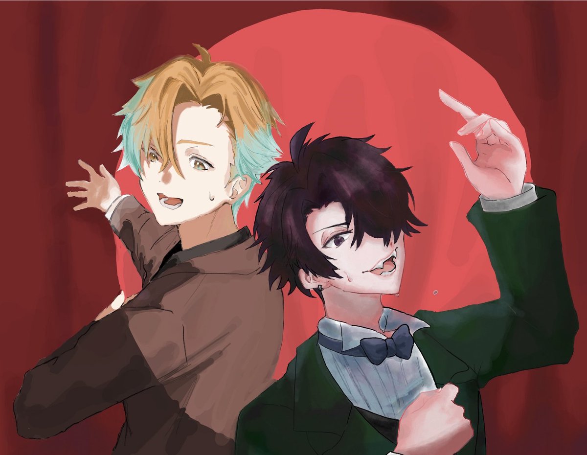 anagogatsuo's tweet photo. https://t.co/ga0MHuLGb8！！
テツ:あなごがつお
リト:@koeda0521 
#サイキペイント
#ウサミアアアアアトウ https://t.co/3SVzmgNUkL