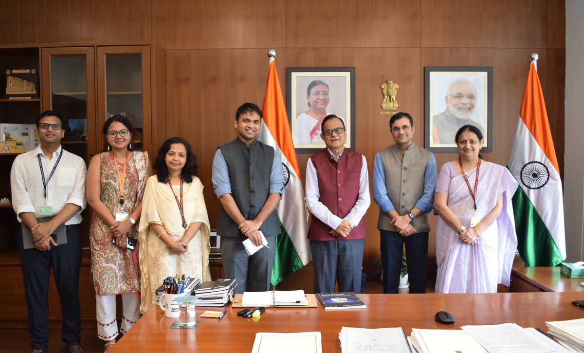 PrinSciAdvOff's tweet photo. Mr @gautamvishal, Director, AI & Cyber Threat Research Center and Mr @adityakaushik00 , Head of Government Affairs, India, of @zscaler, called upon Prof. @AjaySoodIISc, Principal Scientific Adviser to the Government of India, and Dr Parvinder Maini, Scientific Secretary, to discuss global cybersecurity trends, technology sovereignty, AI and cyber threat research, and opportunities for collaboration under the Technology Dialogue 2026.

The meeting was also joined by Dr Preeti Banzal, Adviser/Scientist 'G'; Ms Remya Haridasan, Scientist 'E'; and Mr Rohit Gupta, CTO, from the Office of the PSA.