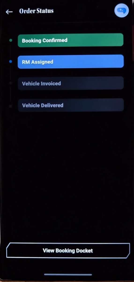 aaronteron's tweet photo. @Maruti_Corp No updates on App or from Dealer. Dealer is helpless as factory still hasn't dispatched the eVitara despite booking done on 25th June, 2026. https://t.co/N8DqMp7N23