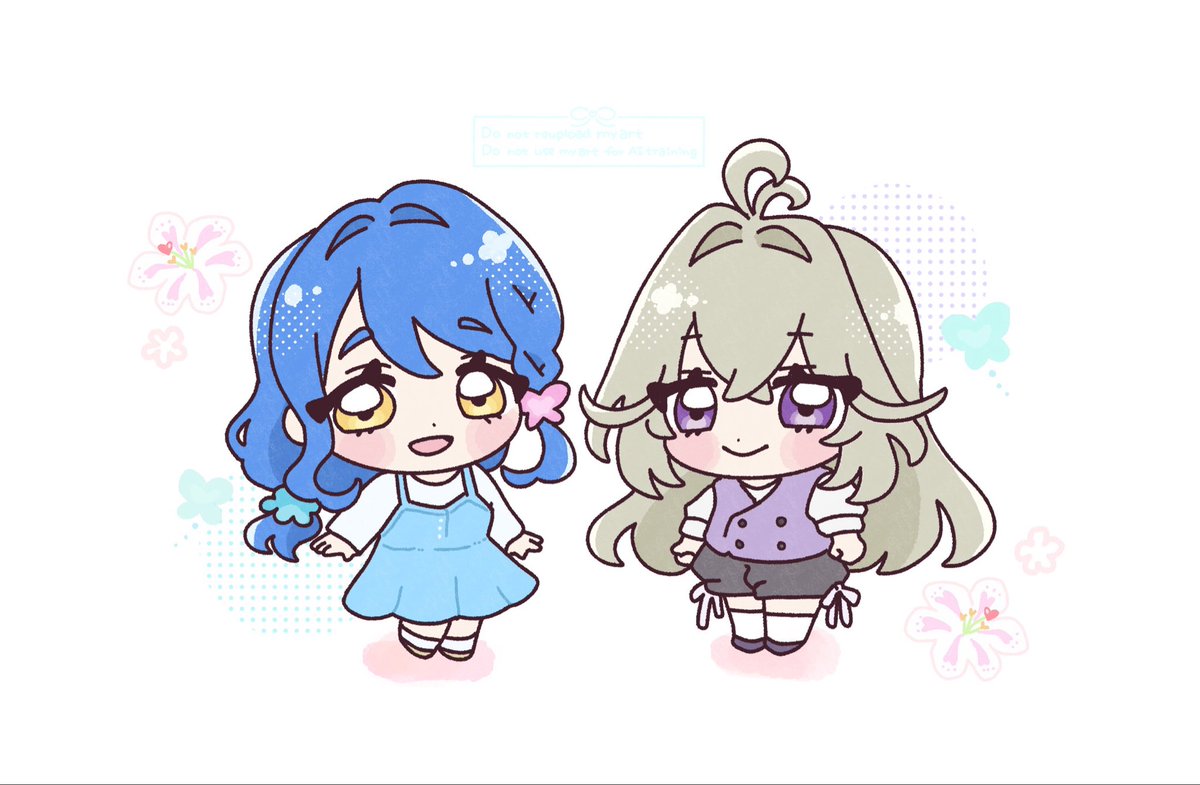 pp_poyoch's tweet photo. くれあ＆るるかコンビ🩵🩶 
 #たんプリ  #precure https://t.co/ntgjPsMLQN