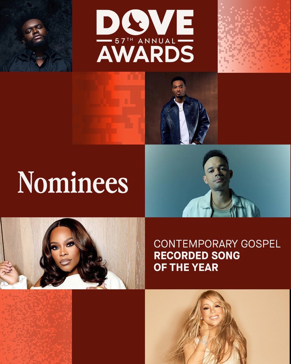 MariahNow's tweet photo. 🎉 Mariah Carey acaba de conquistar uma indicação ao 57º Dove Awards!

✨ A cantora foi indicada na categoria Canção Gospel Contemporânea Gravada do Ano com “Jesus I Do”, parceria com The Clark Sisters.

Mais um reconhecimento para a carreira de Mariah, desta vez celebrando sua emocionante contribuição à música gospel. 🙏🤍

Parabéns, Mariah! 🕊️🏆

#MariahCarey #TheClarkSisters #JesusIDo #DoveAwards #GospelMusic #Lambily
