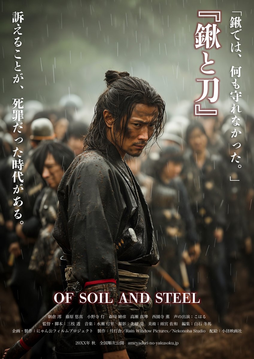 sallysan_design's tweet photo. 自分のAdobeStock素材https://t.co/mv0ST6AO6V
で架空の映画ポスター制作してみました。
#アドビクリエイティブカレッジ #photoshop #ミニ課題 https://t.co/2PmaFrmlS7