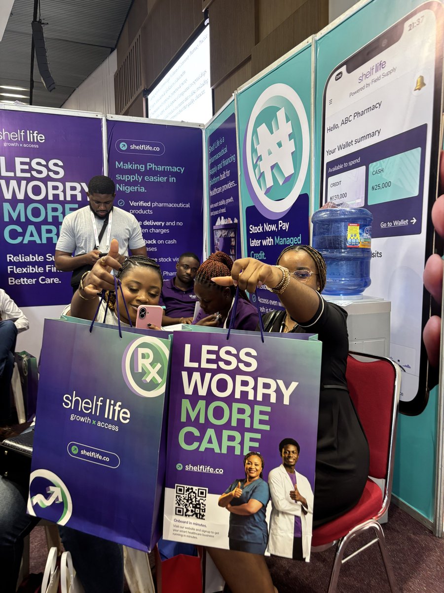 shelfliferx's tweet photo. Friends who ShelfLife together, enjoy together. 💜🎁

It’s Day 3 at ACPN UNITY 2026! Come through with your friends, discover the difference ShelfLife makes, and see why everyone’s talking about us. 👀
#ACPNUNITY2026 #ACPNabuja #ShelfLife https://t.co/yrXD6LcQxj