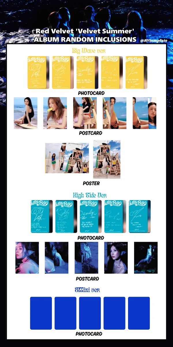 X-এ Red Velvet template: 