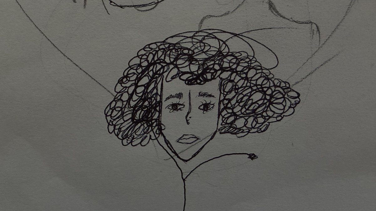 1suxy's tweet photo. I'm done with my cousin, never letting her draw me ever again 😭😭😭 https://t.co/sIQyrK7RU4