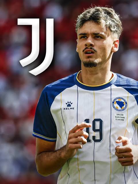 IbrahimShanono7's tweet photo. 🚨 Kerim Alajbegović to Juventus, here we go! Juventus have agreed a €35m deal with Bayer Leverkusen, while the Bosnian youngster has accepted personal terms. ⚪️⚫️🇧🇦 #TransferNews #juventus #karimalajbegović https://t.co/iQFXgjcoHo