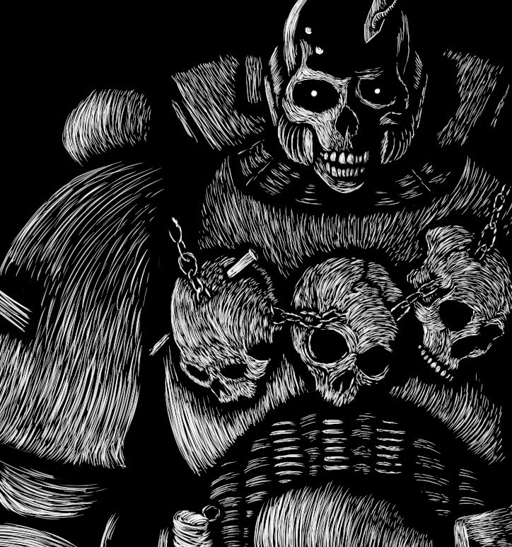 ravenofthefield's tweet photo. Drew a space marine https://t.co/cAoQt9i722