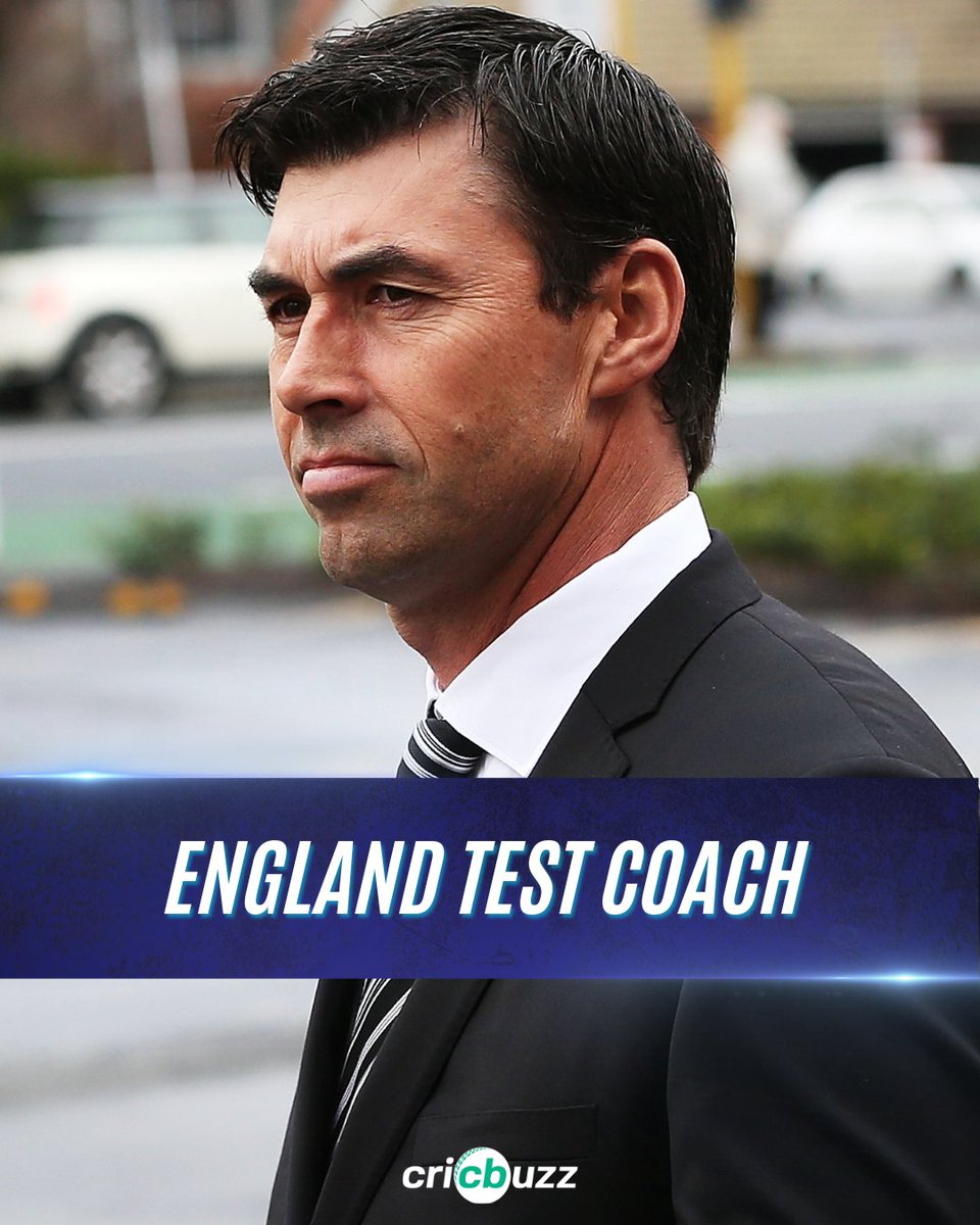cricbuzz's tweet photo. 🚨 BREAKING: Stephen Fleming has been appointed England Men's Test head coach, with Joe Root returning as Test captain. https://t.co/P9z6zf5NzN