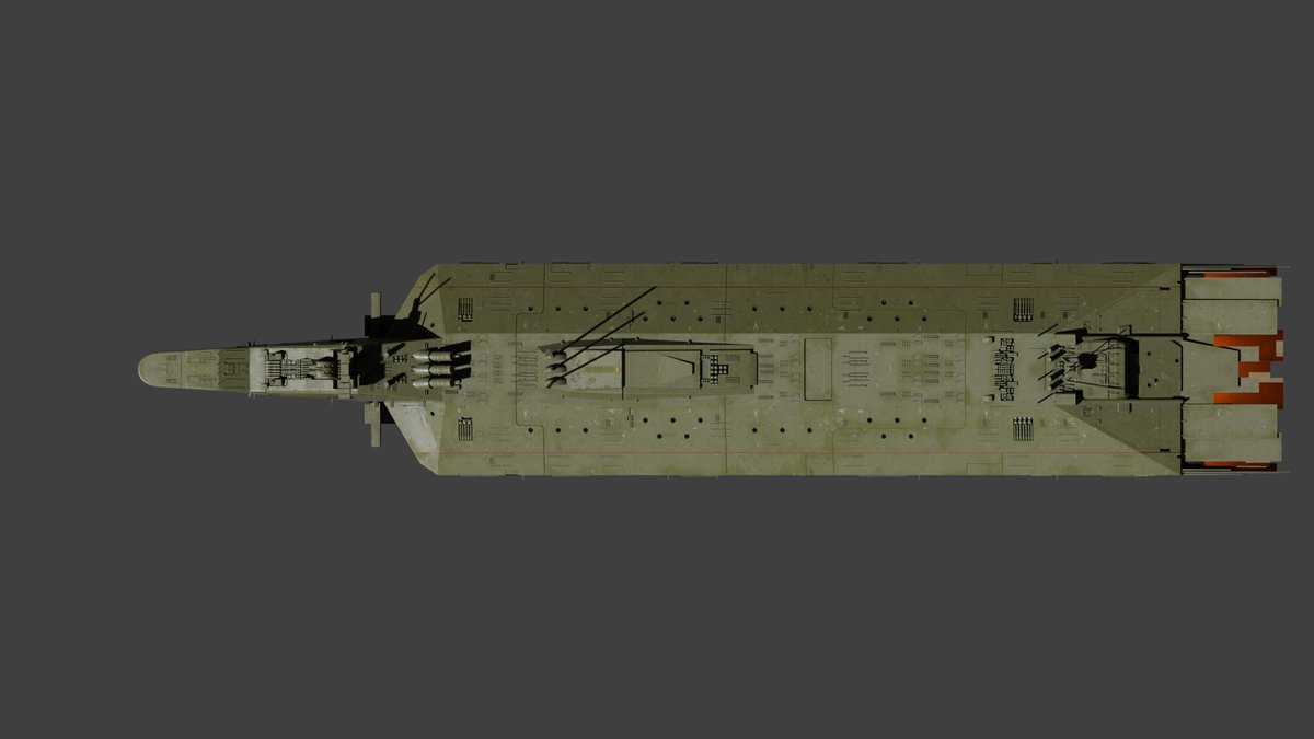 aknfox's tweet photo. 自由惑星同盟軍 ラザルス級宇宙空母 https://t.co/76rx7lsYiD