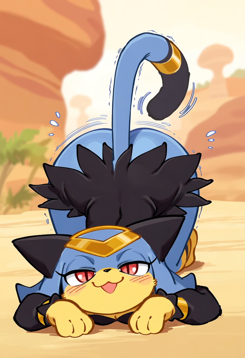 generatornaya's tweet photo. Sekhmet SFW https://t.co/D4La1iFrnW