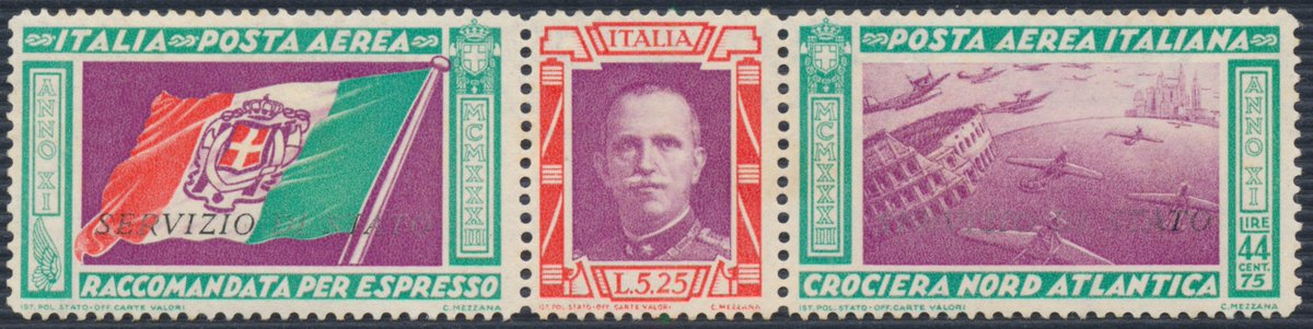 Fabrisperizie's tweet photo. #FABRIS PERIZIE FILATELICHE 161
https://t.co/EDfSDIuWpi
ITALIA REGNO 1933 #Crociera aerea #Decennale: #postaaerea #servizio varietà
#philately #filatelia #stamp #timbre #philatelie #francobollo #expertize #perizia #airmail #flight #varieta #variety #italy #italie #italien https://t.co/Y2X2Y4Ws1F
