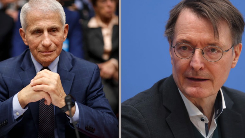 EpochTimesDE's tweet photo. Fauci-Tagebuch enthüllt vertrauliche Gespräche mit Karl Lauterbach