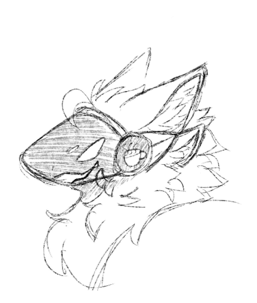 Mocha_Fur's tweet photo. protogen sketch, might make a new sona or smth https://t.co/QK0XtgSAh5