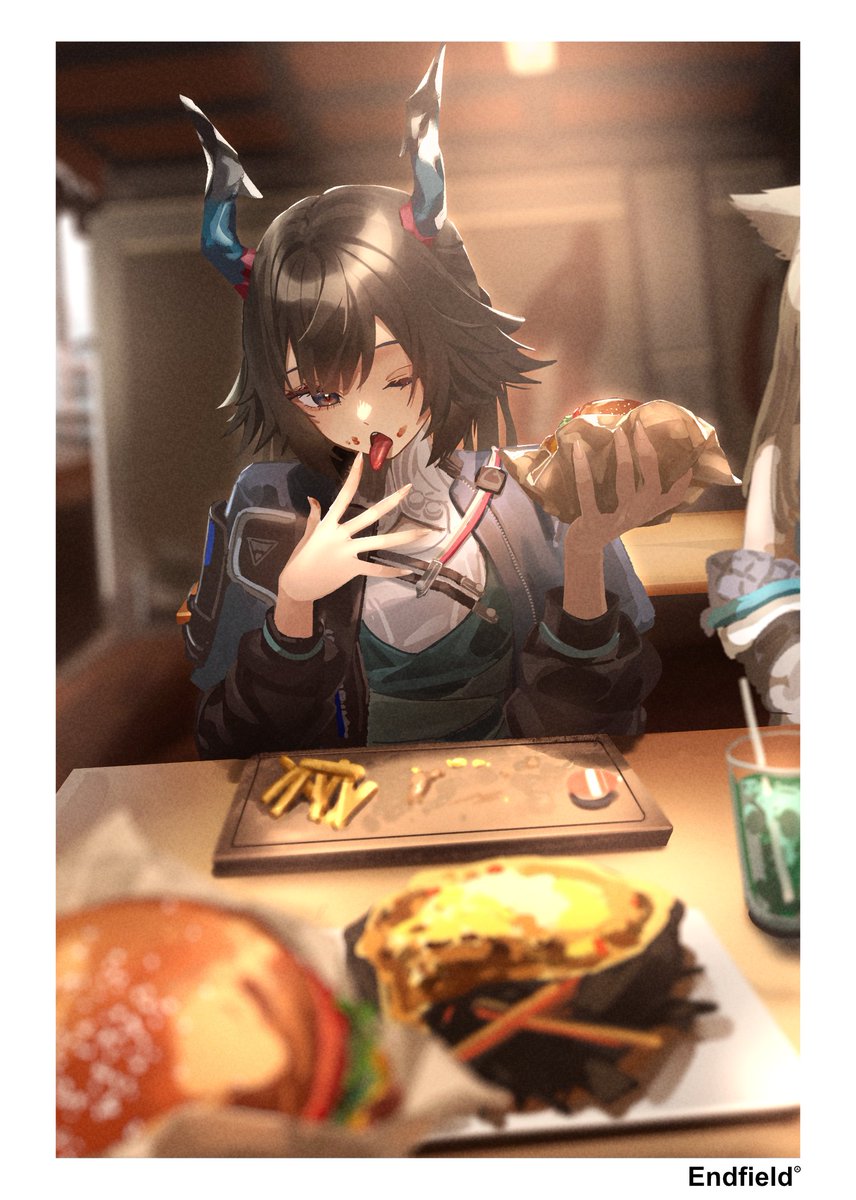 Rev_Ibuki's tweet photo. #08「ダディ・ジョンズバーガー」  
#エンドフィールド‌ https://t.co/8q5Eir2NIK