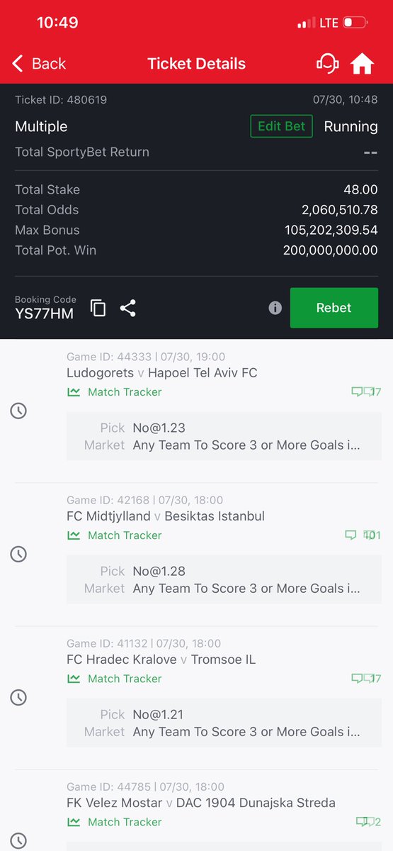 BlaqYonda7's tweet photo. 2026 Blessing ⚽️ 🪽(No 3 goals in a row)

2 million odds (Today only)

48 wins 200 million 

Retweet and drop id 

Flex 💪🏼 edit ✍️ ignore 😏 https://t.co/89BkNjTF1t