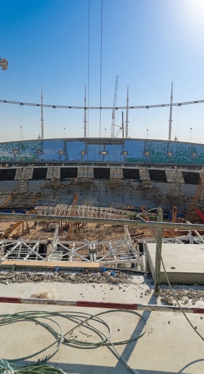first_1ine's tweet photo. 🏗️ آخر تحديث من ملعب الملك فهد الدولي أحد أعرق الملاعب الآسيويه🏟️🇸🇦. https://t.co/RK6tQMZMjs