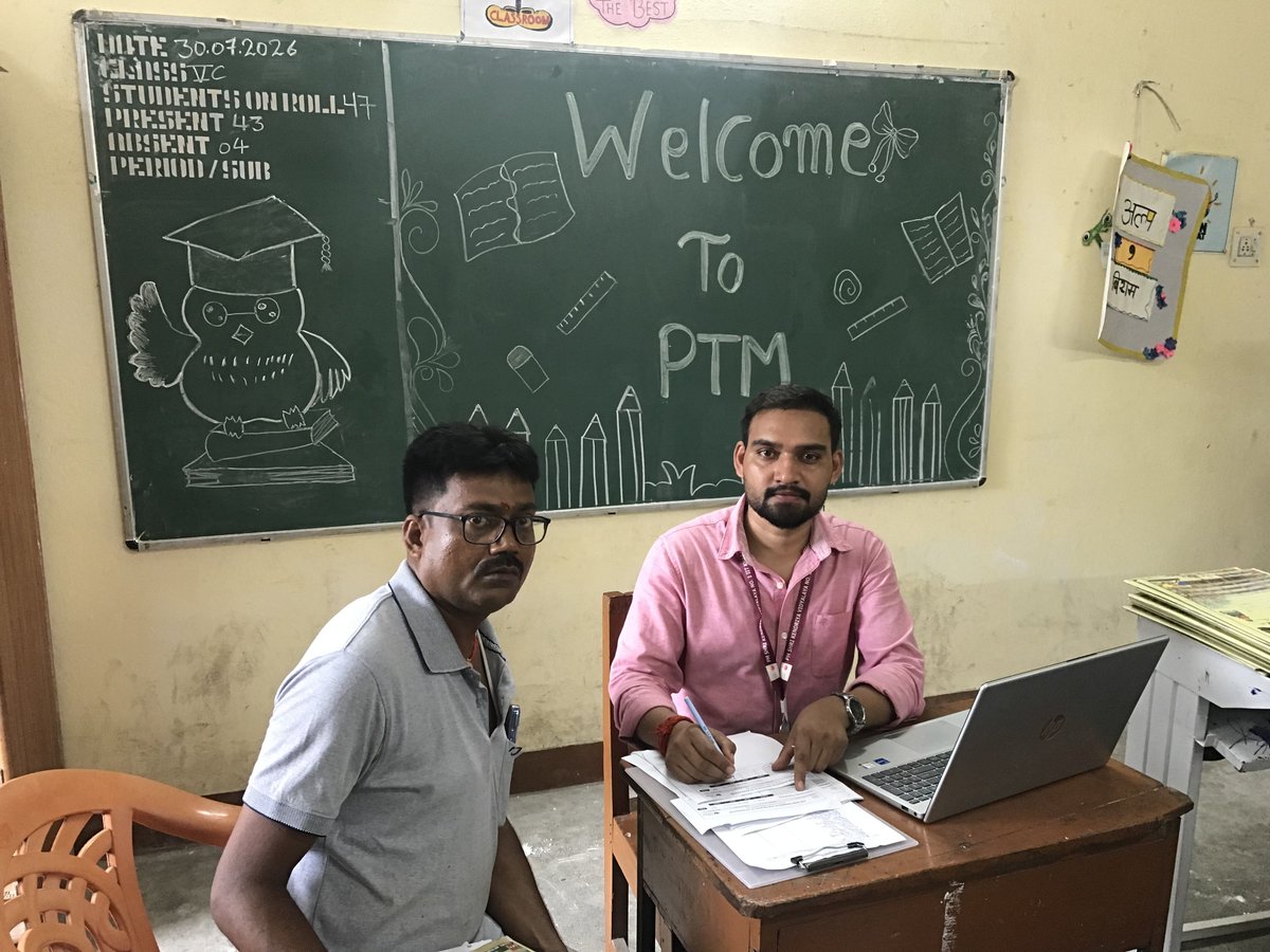 kv_iitkgp's tweet photo. 📚 PTM 2026

PTM for BV-3 to V (HPC) and Progress Report Distribution (VI–X &amp; XII) strengthened parent-teacher collaboration for student success. 🏆👨‍👩‍👧‍👦📖

#PMShriKVNo1IITKharagpur #PTM #ReportCardRendezvous #ParentTeacherMeeting #LearningTogether #Teamwork
@EduMinOfIndia
@KVS_HQ https://t.co/FdEbbcJZNp
