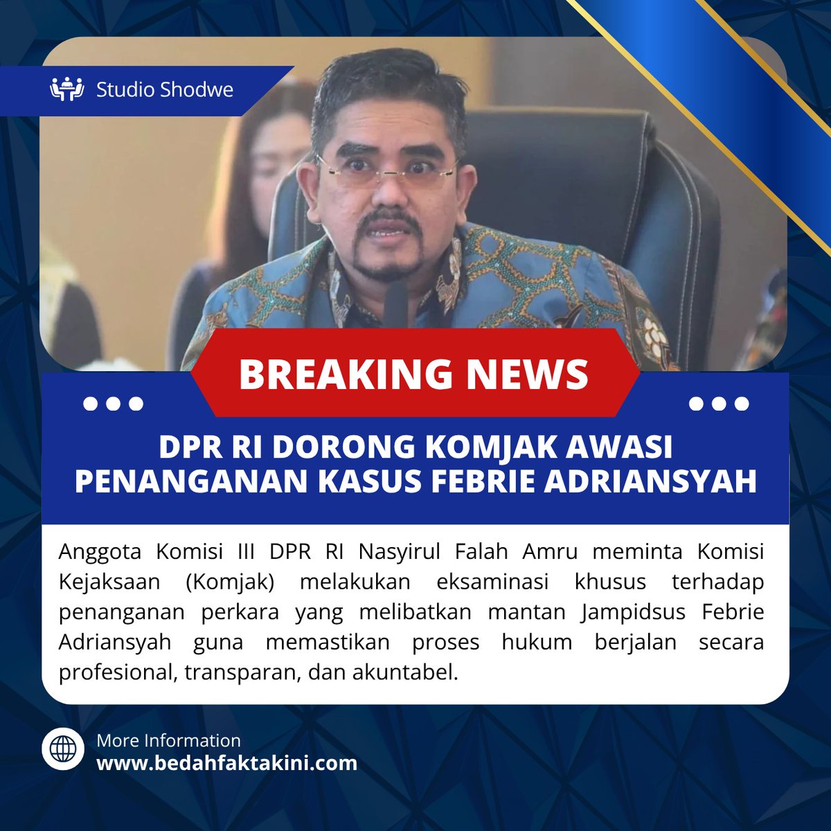 aishaDsafitri's tweet photo. jangan biarkan kasus Febrie Adriansyah mandek kita semua harus awasi sampai dihukum berat https://t.co/VG8S3mFMFE