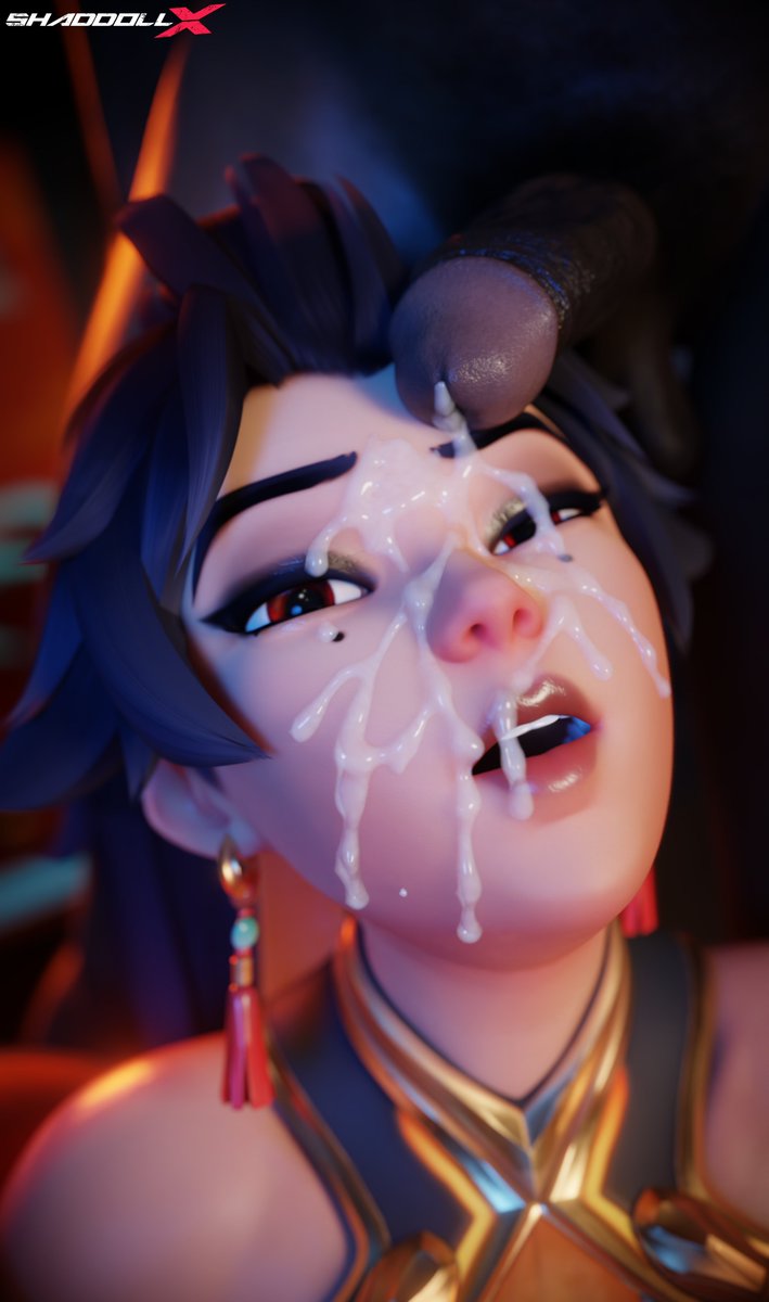 SHADDOLLX's tweet photo. Solo "ulting" on Anran's face.

Model by @dzooworks https://t.co/c3JpOv9OKB