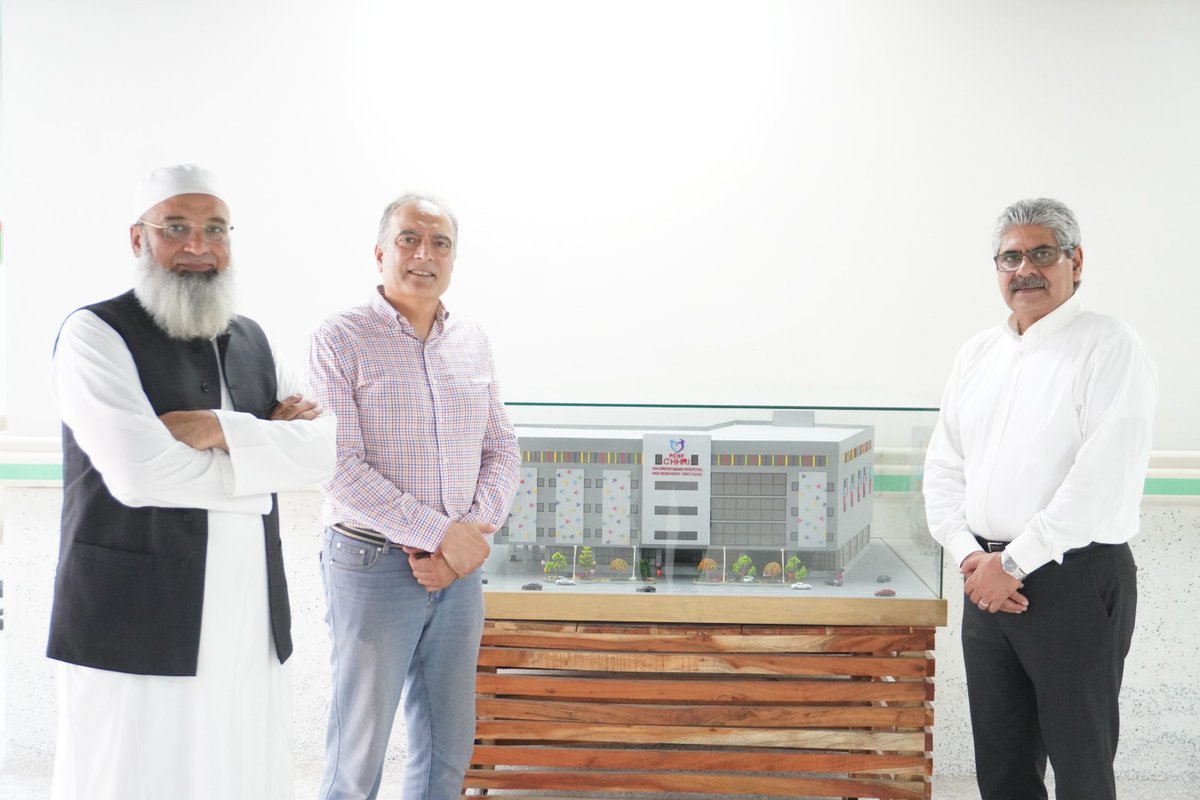 CHDHospital's tweet photo. It was an absolute pleasure for us to welcome back Mr. Azfar Shaukat. He has visited our flagship project regularly to stay up to date. Our Volunteer CEO, @farhanahmadPK, &amp; Executive Director, Mr. Raheel Rahman, were pleased to welcome him.
#PCHF #CHD #Charity
@captainmisbahpk https://t.co/IpA0adHIxR