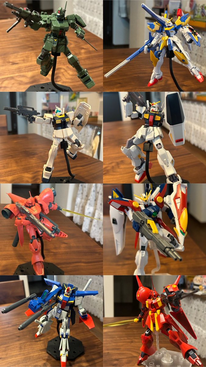今月作ったプラモ晒そうぜ 今月は少なめの8機でした(ﾟ∀ﾟ)