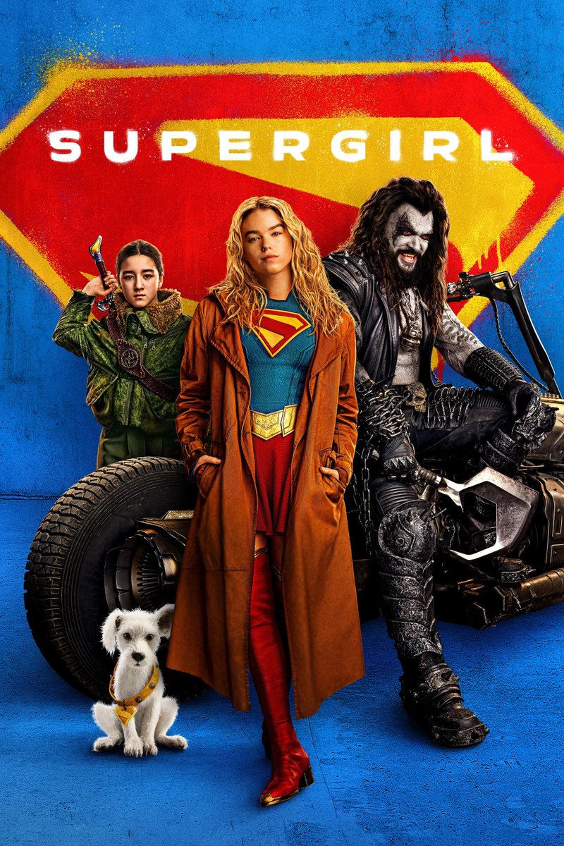 ScreenJoyVishnu's tweet photo. #Supergirl (2026)
⭐⭐⭐½☆
🦸 A tougher, hard-edged Kara joins a young alien girl on a cosmic quest for revenge
🔥 Milly Alcock shines | fun space-epic vibe | strong emotional core
⚠️ Uneven story and weak villains, but a treat for DC fans.
#Superhero #SciFi https://t.co/dFmiGWMohd