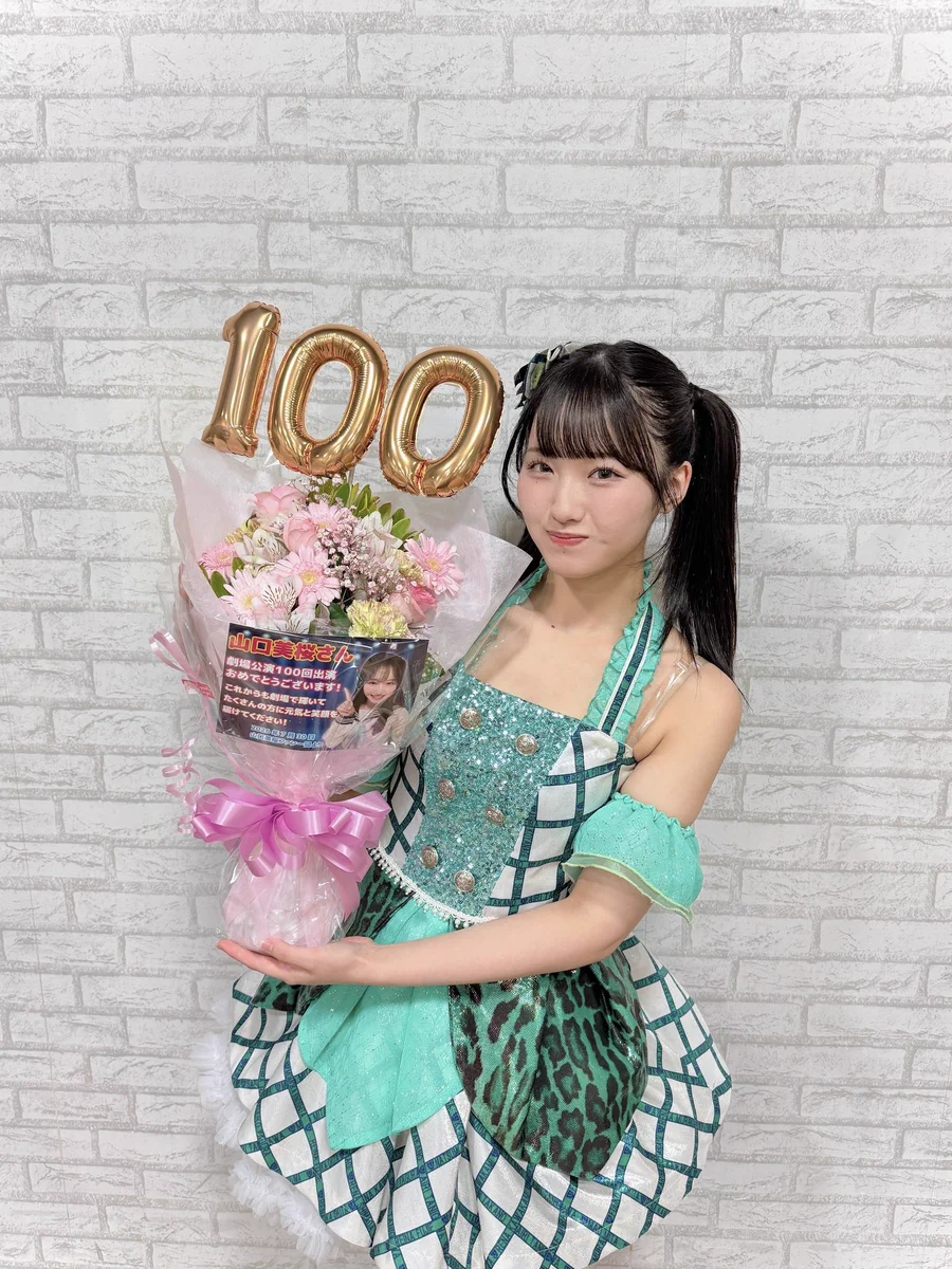 NMB48 山口美桜　２枚まとめ売り NMB48 Official в X: „💐#NMB48 劇場公演 100回出演💐 ◤ #山口美桜