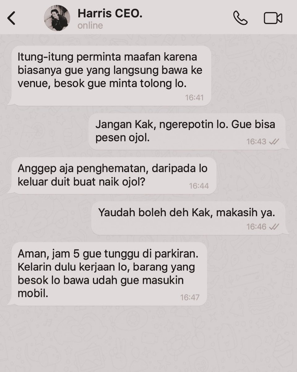 Riuhseta's tweet photo. ᅠ

Siap jadi bahan gosip Sera dan kawan-kawan banget ini. Mau nolak juga lumayan ada yang bantu gue angkat-angkat barang.

ᅠ https://t.co/DckmGpcF9n