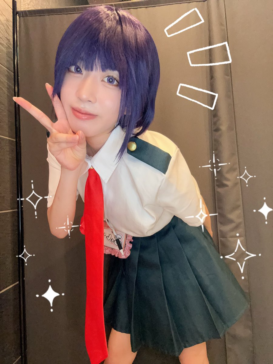 pui_clovercafe's tweet photo. ぷい出勤！
今日はホロライブ推奨day！そして本日はマリン船長のお誕生日🎂💰🏴‍☠️🎀
いっぱいマリン船長の曲歌っちゃおう✨️✨️
ぷいは耳郎響香でお待ちしてます🌟🎸
#くろーばーCafe #コンカフェ #浜松 #アニソンバー #コスプレ #ヒロアカコスプレ https://t.co/F5o0kHAmZG