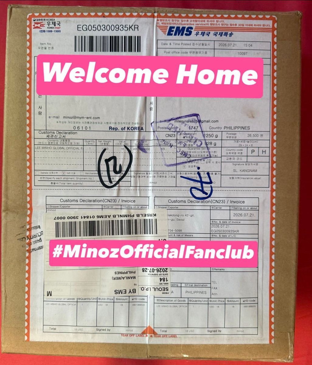 milesynares's tweet photo. Lee Minho Minoz 17th Global Official Fanclub Membership 
Thank you so much @ActorLeeMinHo @ MYM  ❤️✨

I love it sooo much ❤️

#leeminho #이민호 #minoz #미노즈 #mymentertainment #minozofficialfanclub https://t.co/rE7Zqaq4re