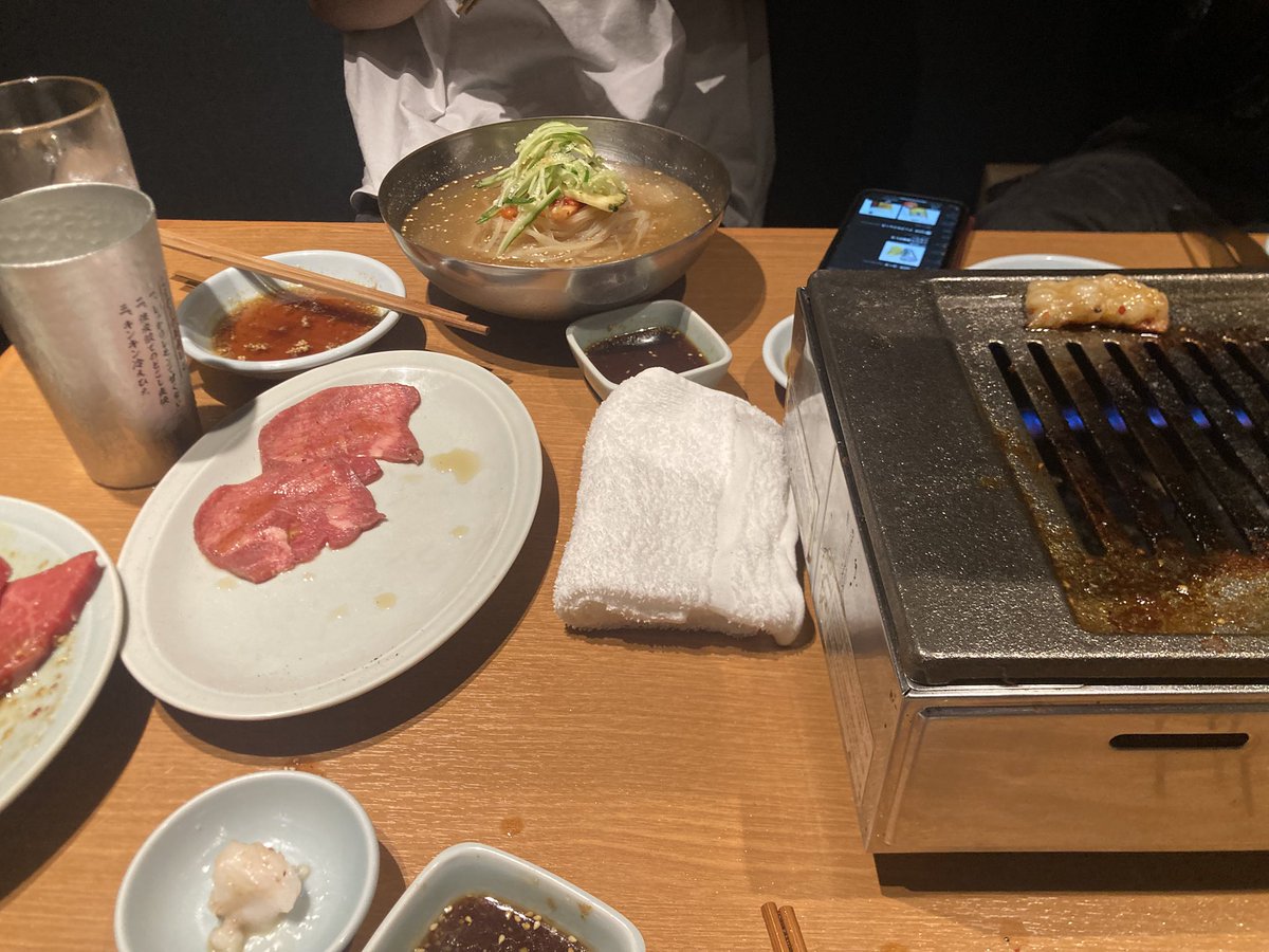 massan__'s tweet photo. 焼肉で収まりました( ˇωˇ ) https://t.co/VgYq1v7llw