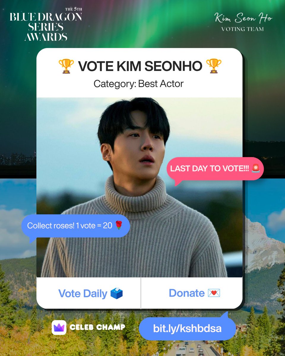 KimSeonHoVoting's tweet photo. 🚨 5 HOURS LEFT TO VOTE 🚨

Seonhohada, we are now in the final 5 hours of voting. Please check every account and make sure all your roses are ready for our FINAL MASS VOTING tonight! https://t.co/f0VLkktUSp