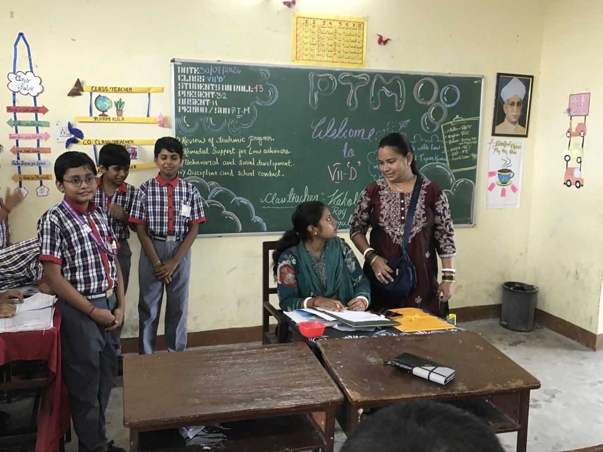 kv_iitkgp's tweet photo. 📚 PTM 2026

PTM for BV-3 to V (HPC) and Progress Report Distribution (VI–X &amp; XII) strengthened parent-teacher collaboration for student success. 🏆👨‍👩‍👧‍👦📖

#PMShriKVNo1IITKharagpur #PTM #ReportCardRendezvous #ParentTeacherMeeting #LearningTogether #Teamwork
@EduMinOfIndia
@KVS_HQ https://t.co/FdEbbcJZNp