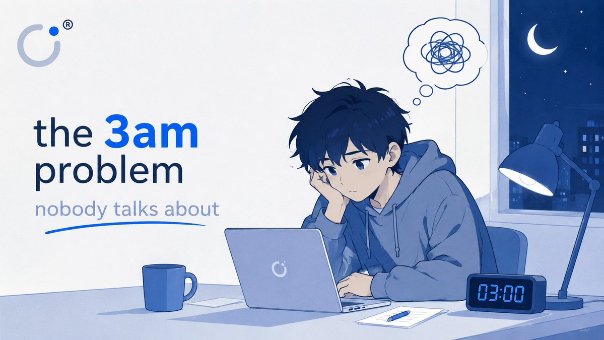 gregwrites_yy's tweet photo. It's 3am and your  phone won't stop buzzing.

somewhere in your telegram group, a spam link just landed and started spreading before anyone caught it.

at the same time, a big account on X mentioned your project, the kind of mention that could bring in real attention, if only someone replied fast enough. 

and your team? asleep. 

this is the part of running a web3 project that nobody puts in the pitch deck. 

everyone talks about tokenomics, roadmaps, partnerships. 

nobody talks about the quiet hours ,the ones where the community either feels alive or feels abandoned, depending entirely on whether someone happened to be awake.

here's the truth

you can't be everywhere at once. 

no founder can. 

no small team can. 

you sleep, you travel, you sit in meetings, you take a day off because you're human

and in those gaps, things happen. 

questions pile up unanswered. 

spam sits there making your project look careless. 

a perfect opportunity to engage with someone influential slips by because the reply window closed while you were offline.

none of this happens all at once, dramatically. 

it happens quietly, one missed moment at a time. 

and then one day you look up and the community that used to feel buzzing and alive just feels....quiet. 

not because people left angry. 

but because nobody was there often enough to keep the conversation going.

this is the problem AION was built to solve. 

not by replacing you, but by covering up for you.

think of it less like a tool and more like a small crew working the night shift on your behalf. 

one member of that crew watches the accounts that actually matter to your project, the voices worth paying attention to. 

the moment one of them says something relevant, it doesn't just flag it. 

it drafts a real, thoughtful reply and hands it to you. 

you read it, and you decide whether to:

1. send it as is

2. tweak it

3. or scrap it entirely. 

nothing goes out under your name without your say-so. 

you're not automating your voice away, you're just no longer the bottleneck for using it.

the other member of the crew lives inside your community chat, day and night. 

when someone asks a question, it answers using only real, current information about your project

and if it doesn't actually know something, it says so instead of guessing. 

that one distinction matters more than it sounds like it should. 

a community chat full of confident wrong answers is worse than a quiet one. 

this one stays honest. it also quietly clears out the spam, so the people who do show up walk into a clean, usable space instead of a mess of scam links.

put together, the loop is simple: 

1. watch, 

2. decide what's worth acting on, 

3. prepare something useful, and wait for you. 

you're still the one steering. 

AION just makes sure the ship doesn't drift while you're not looking.

the payoff isn't flashy. it's just fewer burned-out founders, faster replies, and a community that feels like someone's home even at 3am, because, in a way, someone is.

that's the whole idea behind AION. 

not magic. 

not a replacement for you. 

just quiet, steady help that never takes the wheel away from the person who's supposed to be holding it all the time.

#AION @oortech