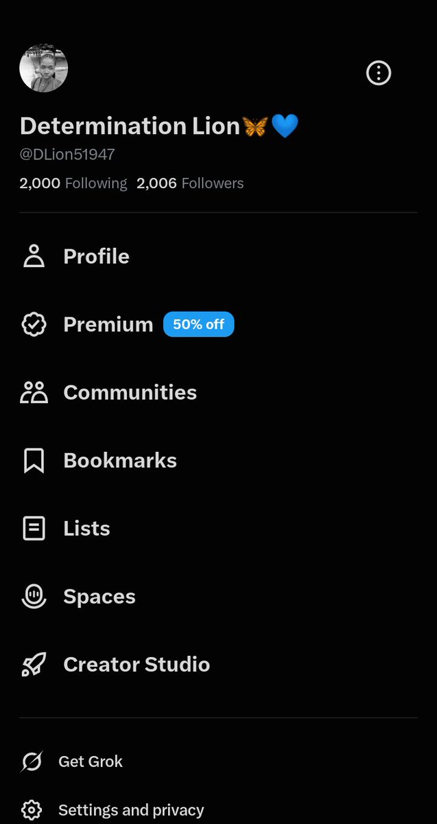 DLion51947's tweet photo. Congratulations to me 🎉🥳🥳🥳
2000+ mutuals 😭🥂🍾

I'm deeply grateful to God 🙏
Thank you my mutuals,I appreciate y'all ❤️
let's keep getting the numbers flying. 
I'm always active and supportive.🤝💯 https://t.co/RGjEHUoDKi