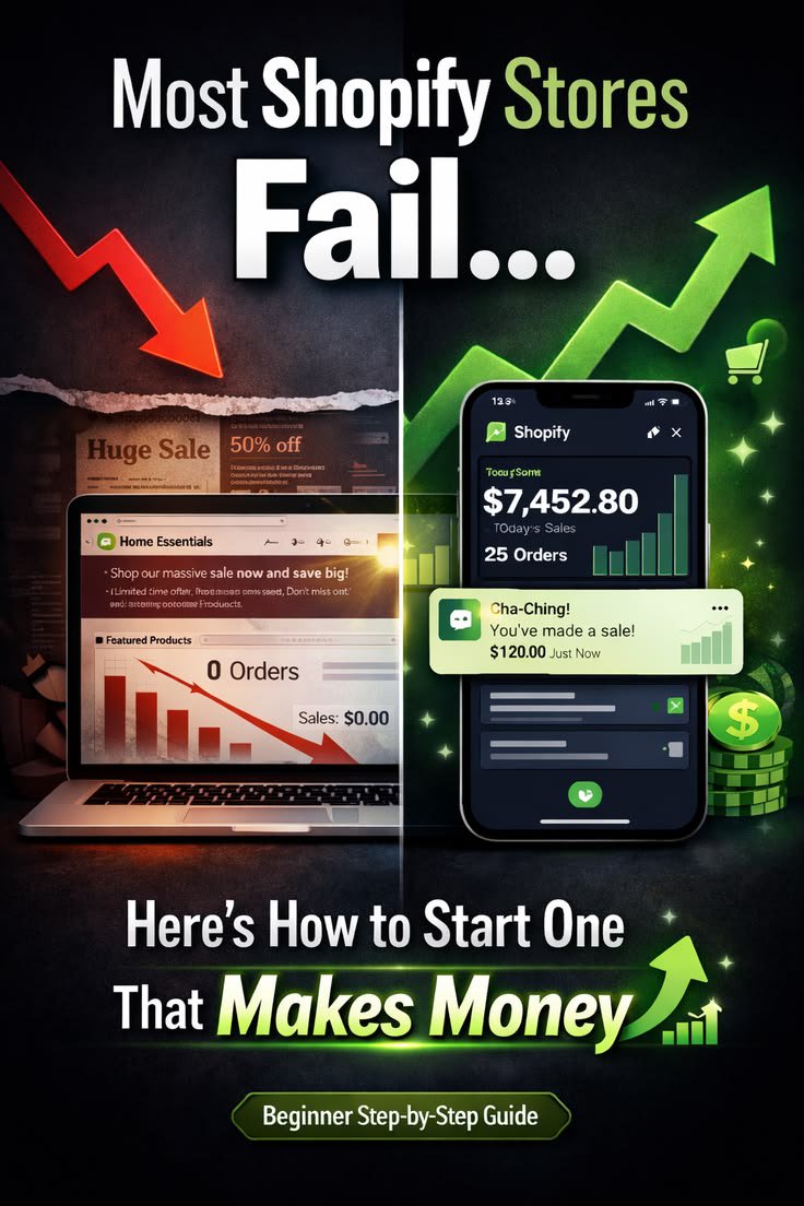Tomson1129083's tweet photo. Most Shopify stores don't fail because of the products—they fail because of poor strategy.
Branding, optimization, customer trust, and marketing make the difference.
Build a store that actually sells.
📩 DM for a FREE audit.
#Shopify #BusinessGrowth #Ecommerce https://t.co/Pa07w1y8Tj