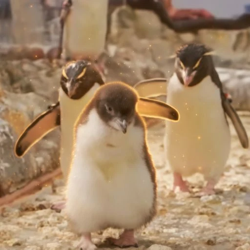 MarioPrezidente's tweet photo. This is good

A penguin in Japan named ヒナ is going viral because she was born with NO FLIPPERS

Hina is a disabled penguin and HAS NO FLIPPERS but SHE IS THE LEADER of the GROUP

'Where Hina walks, the adults follow in a cluster'

Hina is The Übermensch penguin

Proof of name is on the tweet
https://t.co/JxufXC6yIK