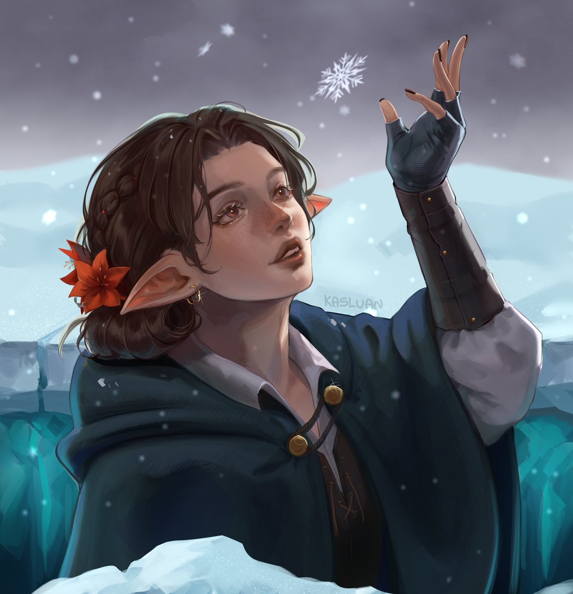 kasluan's tweet photo. Yngvelin Caira West (Vela)🩵

#DnD #DNDOC https://t.co/UwA0fWDvrq