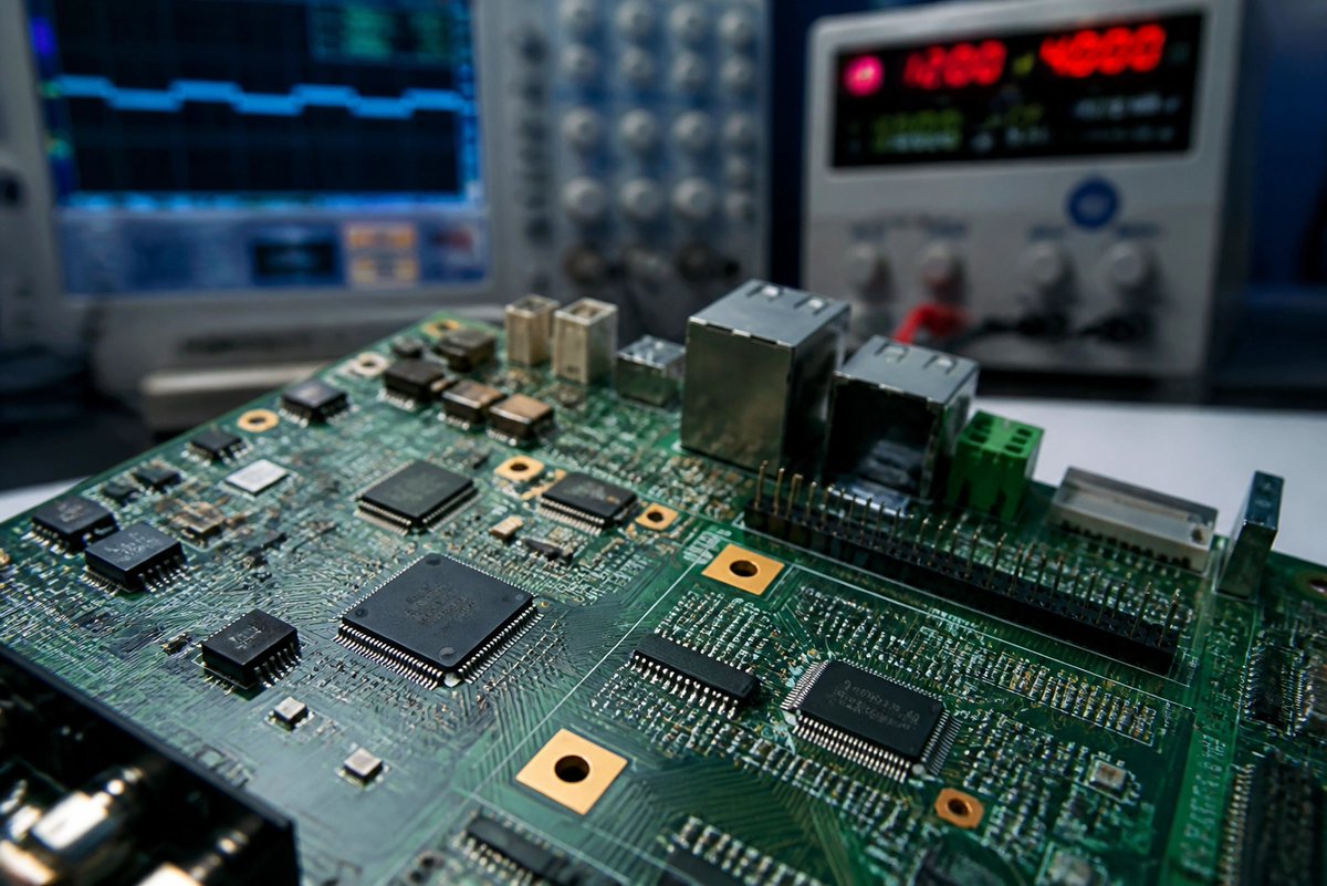design96957's tweet photo. It’s not just auto-routing. Agentic EDA tools like AuraStack are negotiating with fabs and sourcing parts in real-time. The design-to-delivery gap is shrinking to hours. #PCBDesign #FutureTech hello@circuit-board-design.com https://t.co/Tcr9yBrcDI