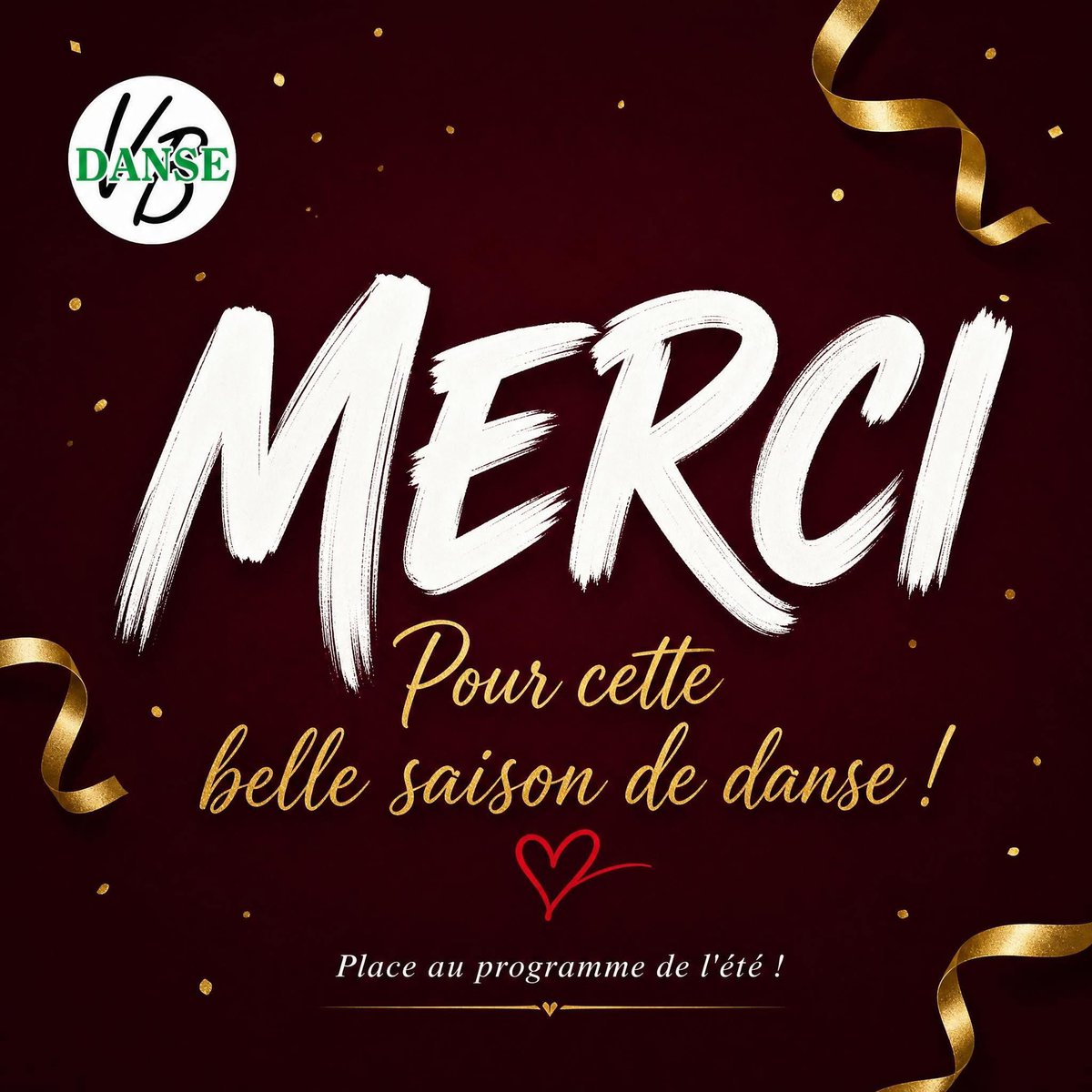 VBDanse15's tweet photo. Quelle saison incroyable  ! 🎉

Un immense merci à chacun d'entre vous : adhérents, danseurs, partenaires. C'est grâce à vous que VB Danse est ce qu'elle est. 🥰

Le programme 2026-27 sera dévoilé le 1er août. Restez connectés 👀

#VBDanse #DanseAurillac #DanseEnCouple https://t.co/90nPTjxWyC