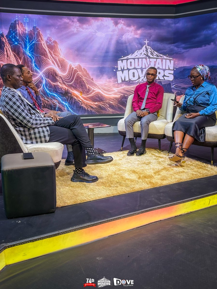 dovetv's tweet photo. Convention In Prospect
With: Pst Abiodun John Adebiyi and Pst Mike Adekunle
The Electronic Department and World Dove Media are prepared for the convention. The technical setup, the sound systems and display screens has been carefully put in place to ensure a smooth event. https://t.co/6rWUZTKVrJ