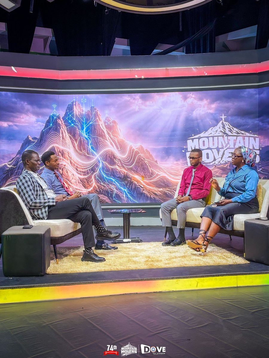 dovetv's tweet photo. Convention In Prospect
With: Pst Abiodun John Adebiyi and Pst Mike Adekunle
The Electronic Department and World Dove Media are prepared for the convention. The technical setup, the sound systems and display screens has been carefully put in place to ensure a smooth event. https://t.co/6rWUZTKVrJ