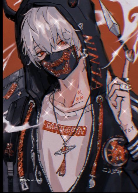 PelaoL's tweet photo. Neon noir vibes hoodie, mask, and glittering accessoriesthis masked anime streetwear look nails midnight energy
cqUu https://t.co/wJdKy6sXJL