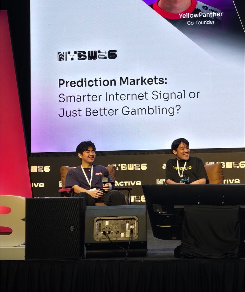 yellowpantherx's tweet photo. Always happy to be speaking at Malaysia Blockchain Week 🫡 https://t.co/q6UcikvNhJ