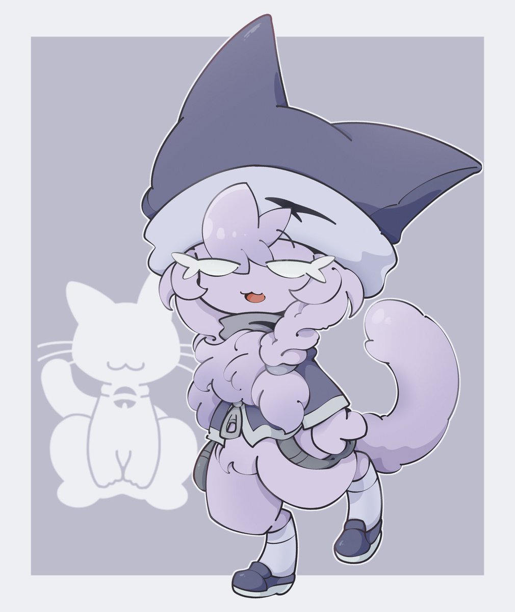96_nikuru's tweet photo. 🐈🐟/魚好きな猫、好きすぎて目が常時魚型になってる❤️ #オリジナル #人外 #イラスト https://t.co/ygziXtdHCF