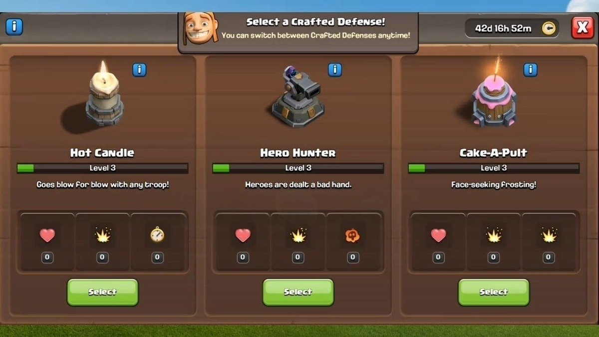 NouvelleEre_'s tweet photo. 👁 Trois nouvelles défenses temporaires...
Quel est votre favori ?
📢 Retrouvez toutes les actualités, leaks, bases et événements Clash of Clans sur notre serveur Discord : https://t.co/9f6mBToima
#ClashOfClans #CoC #ClashOn #HeroSkins #ClashCommunity #Supercell https://t.co/99mjMdCsUV