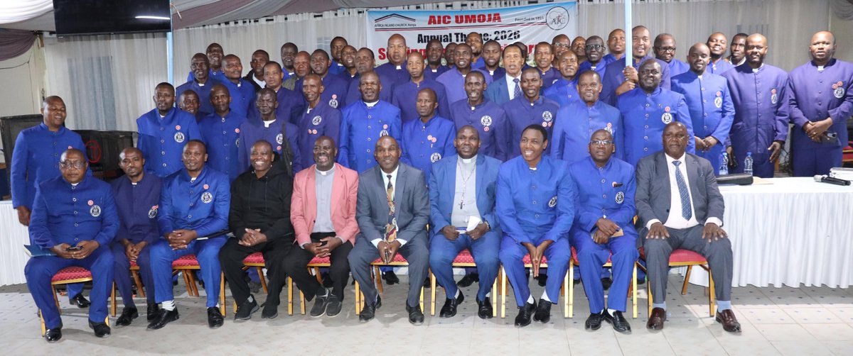 Mmutetei's tweet photo. A rewarding Sunday spent benchmarking with the AIC Umoja Christian Men Fellowship alongside over 25 men from AIC Kitui Township.

Inspired by their intentional discipleship, humility and commitment to God's Word. Highlights included 80+ graduates, 11 teachers, 120+ students, online classes with AIC Namelok, and powerful testimonies of transformed families.

We also prayed for their new sanctuary under construction.

Thank you, AIC Umoja. Iron sharpens iron. 

#ChristianLeadership #Discipleship #CMF